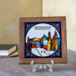 Bethlehem Tile Stand with Wooden Frame