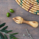 Olive Wood Lemon Squeezer