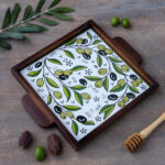 Handmade Ceramic Olive Tray