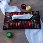 Hand-Embroidered Napkin Case