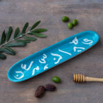 Ceramic Boat-Shaped Serving Plate