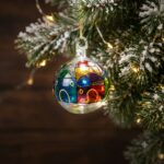 Hand-Blown Glass Medium Ball Ornaments