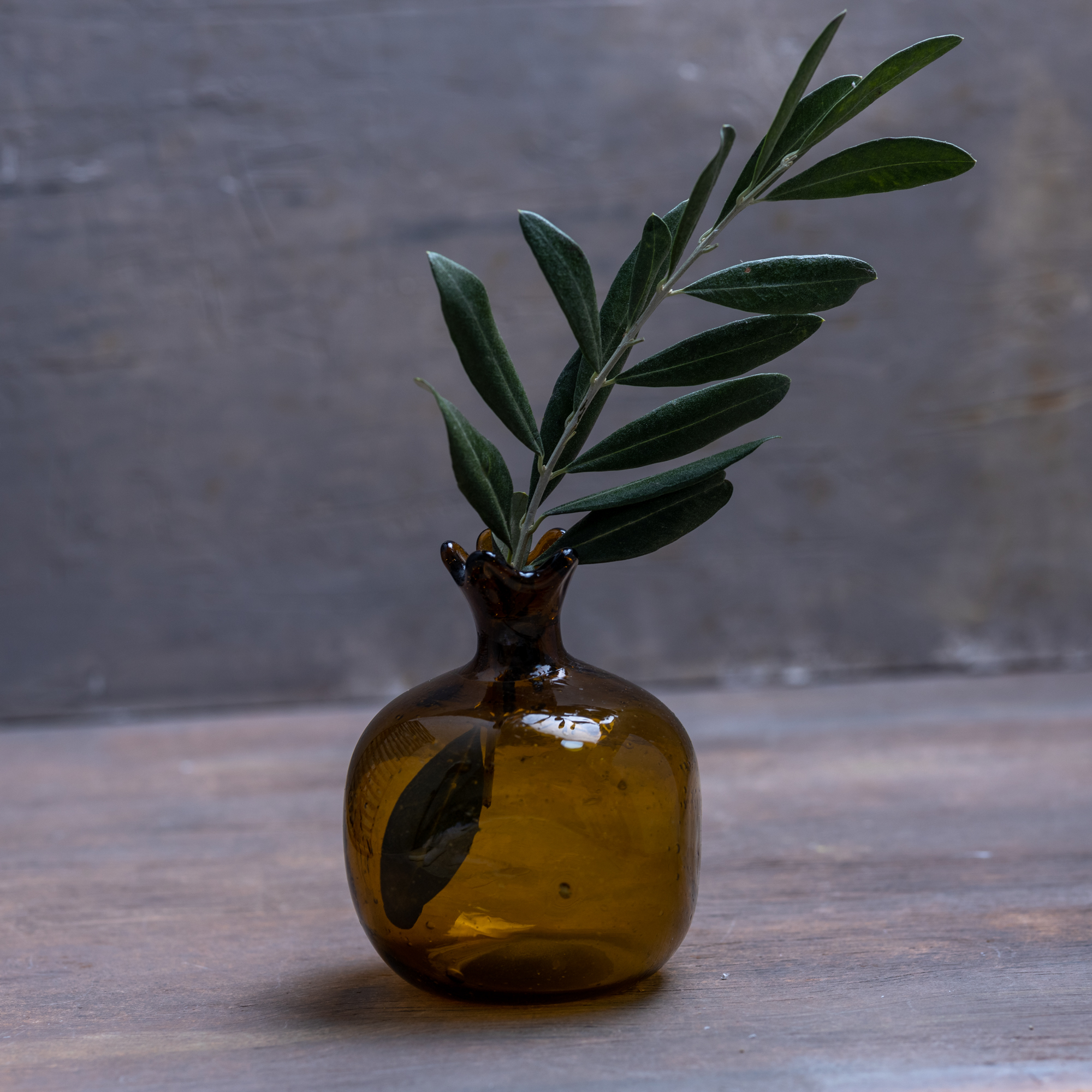 Hand-Blown Glass Pomegranate Hand-Blown Glass Pomegranate - Image 1