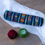 Handmade Embroidery Pen Case