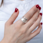 Silver Olive Leaf Ring