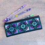 Hand-Embroidered Pencil Case