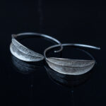 Round Hoop Leaf Ring