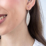 Silver Olive Leaf Earring