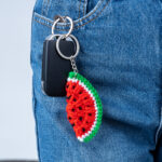 watermelon keychain