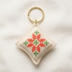 Palestinian Embroidery Keychain