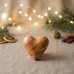 Olive Wood Heart